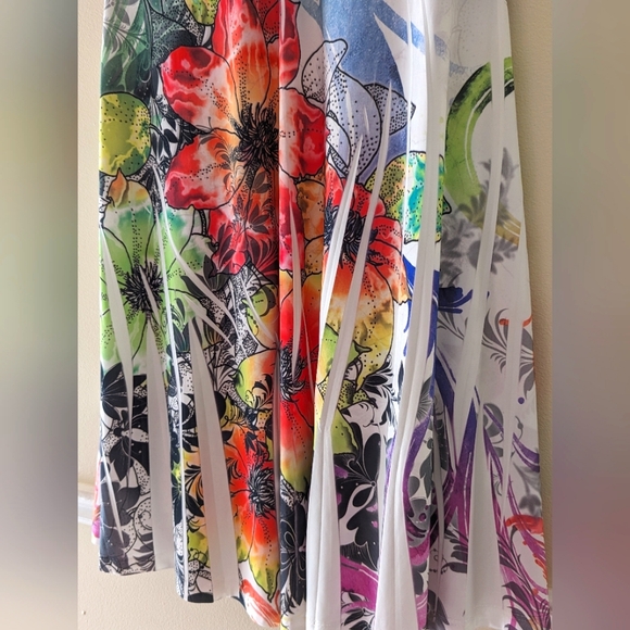 FLORAL WRAP DRESS - Colori - Picture 4 of 11